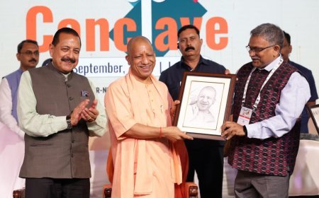 Lucknow : लखनऊ में सीएसआईआर स्टार्टअप कॉन्क्लेव 2025 का समापन, सीएम योगी ने कहा- यूपी बना ‘फियरलेस बिजनेस’ का नया केंद्र