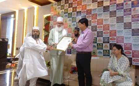 Sambhal : ऑल इंडिया उलेमा मशाईख बोर्ड व अल अशरफ ट्रस्ट ने लगाया विशाल स्वास्थ्य शिविर