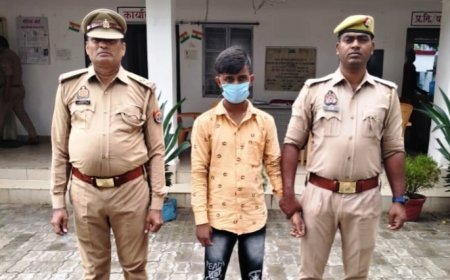 Hardoi : गाली-गलौज के मामले में एक गिरफ्तार