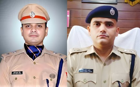 यूपी पुलिस में बड़ा फेरबदल- हरदोई SP नीरज जादौन का तबादला, अलीगढ़ SSP बने; सोनभद्र के अशोक कुमार मीणा को मिली नई जिम्मेदारी
