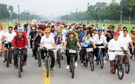 Lucknow : उत्तर प्रदेश पर्यटन विभाग की विशेष पहल, फिट इंडिया अभियान के तहत होगा साइकिल राइड