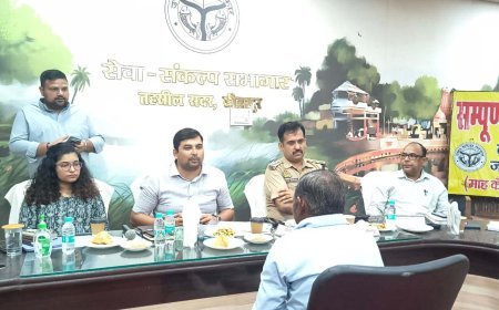 Sitapur : जिले की सातों तहसीलों में शनिवार को संपूर्ण समाधान दिवस हुआ आयोजित