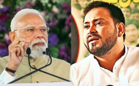 तेजस्वी यादव के मंच से पीएम मोदी की मां को कहे अपशब्द, देखें पूरा वीडियो, भाजपा ने वीडियो शेयर कर RJD पर लगाए आरोप