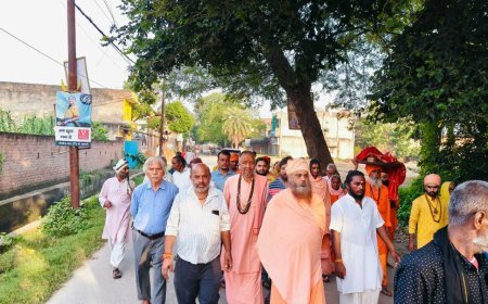 Sitapur : पितृ विसर्जन अमावस्या के अवसर पर आयोजित किया गया भव्य भंडारा