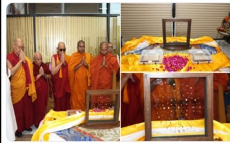 Lucknow : रूस के काल्मिकिया में 24 सितंबर से प्रदर्शित होंगे भगवान बुद्ध के पिपरहवा अवशेष