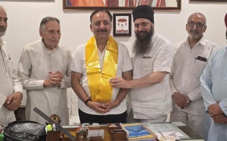 Deoband : पंजाबी समाज ने सहारनपुर विधायक व समाजसेवियों का किया अभिनंदन