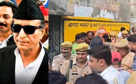 Sitapur : आजम खान 23 महीने बाद सीतापुर जेल से रिहा, रामपुर पहुंचे तो उमड़ा जनसैलाब