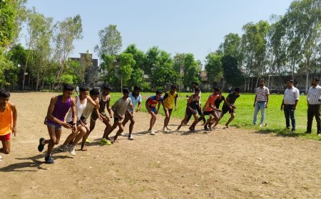 Deoband : तहसील स्तरीय एथलेटिक्स प्रतियोगिता में एचएवी इंटर कॉलेज के छात्रों ने 200 मीटर दौड़ में पहला और दूसरा स्थान हासिल किया