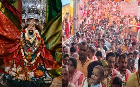 Lucknow : योगी सरकार में सनातन का महापर्व नवरात्रि बना आस्था और विकास का संगम, यूपी के देवी मंदिरों में उमड़ रहे लाखों श्रद्धालु