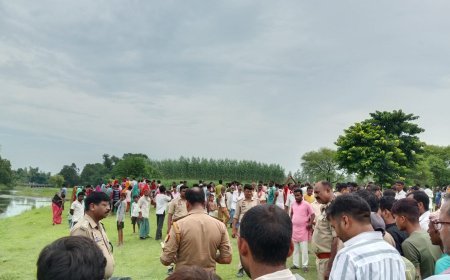  Sitapur : नाले में चाकू से गले कटे युवक का शव मिला, हत्या की आशंका; पुलिस ने शुरू की जांच