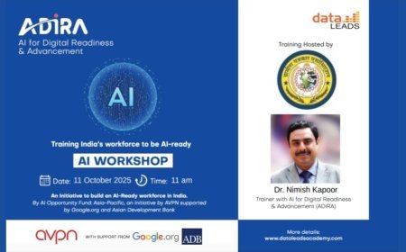 ग्रामीण पत्रकार एसोसिएशन को एआई जागरूकता कार्यशालाओं के आयोजन की मंजूरी