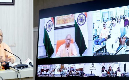 Lucknow : शहरी विकास पर मुख्यमंत्री योगी का जोर - 'नवाचार और आय सृजन ही बनाएंगे नगर निकाय आत्मनिर्भर'