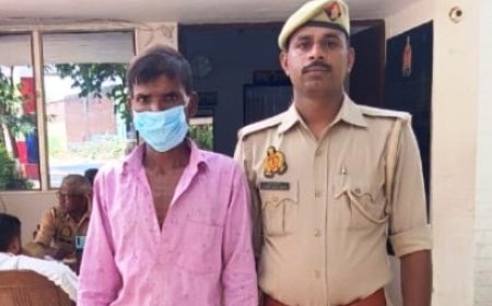 Hardoi : मिशन शक्ति 5.0 के तहत अश्लील फब्तियां कसने वाले आरोपी को पुलिस ने पकड़ा