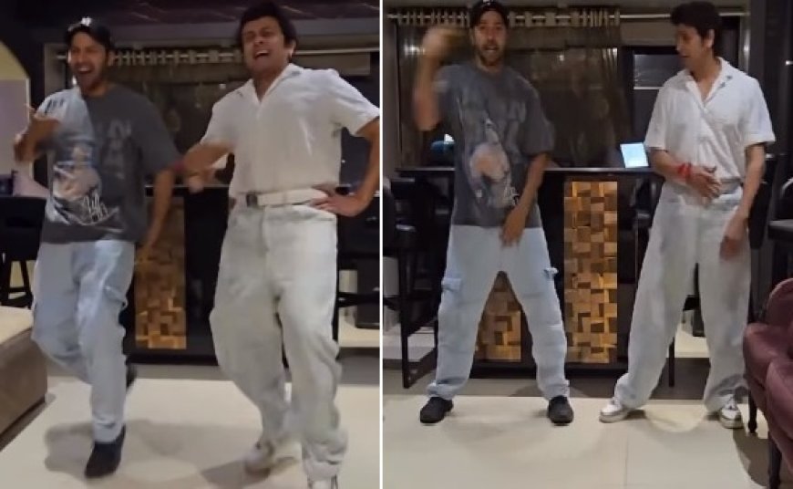 वरुण धवन और सोनू निगम ने 'बिजुरिया' गाने पर किया धमाकेदार डांस, 3 सितंबर को रिलीज होगा।