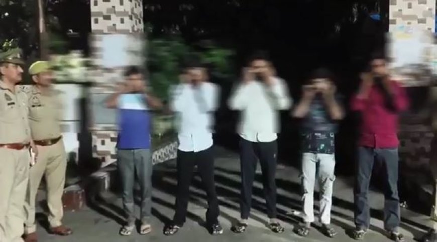 Sambhal : थाने के सामने रील बनाना बारातियों को पड़ा मंहगा, पुलिस ने पांच गिरफ्तार कर कराई सार्वजनिक माफी