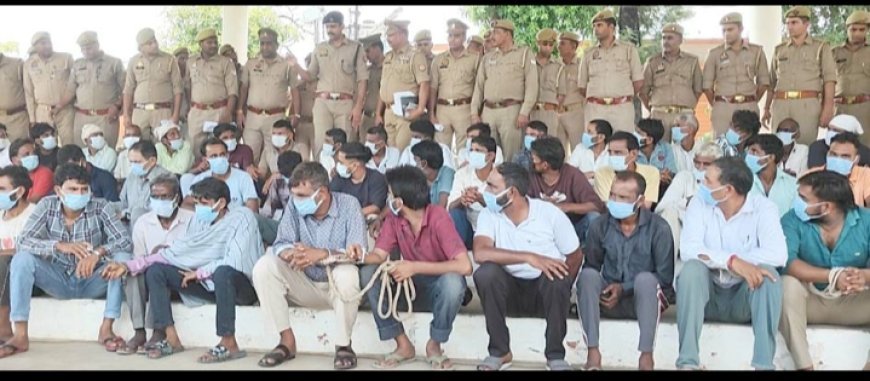 Saharanpur : सभी थानों की पुलिस ने अलग-अलग स्थानों से 125 वारंटी आरोपी किए गिरफ्तार