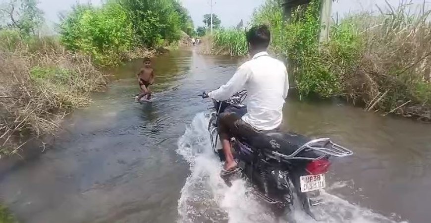 Sambhal : गंगा की बाढ़ से सम्भल में हाहाकार, पांच गांवों में घुसा पानी, जनजीवन अस्त-व्यस्त