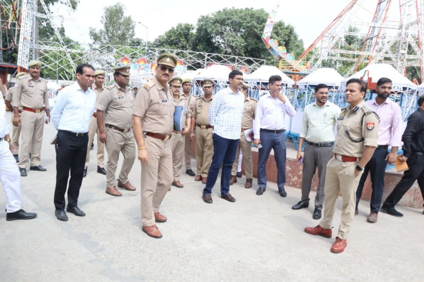 Saharanpur : डीएम एवं एसएसपी ने किया मेला गुघाल का स्थलीय निरीक्षण, अधिकारियों को मेला सकुशल सम्पन्न कराने के दिए निर्देश