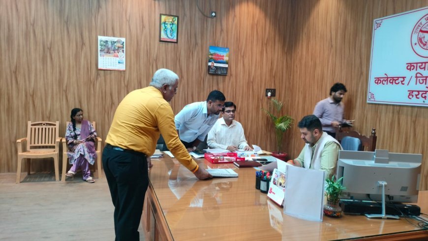 Hardoi : विनियमित क्षेत्र के मामले में शासनादेशों का पालन सुनिश्चित किया जायेः-जिलाधिकारी