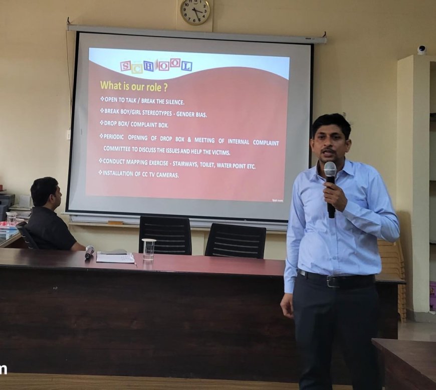 Hardoi : बच्चों की सुरक्षा सुनिश्चित करने के लिए पीएम श्री केंद्रीय विद्यालय में कार्यशाला का आयोजन