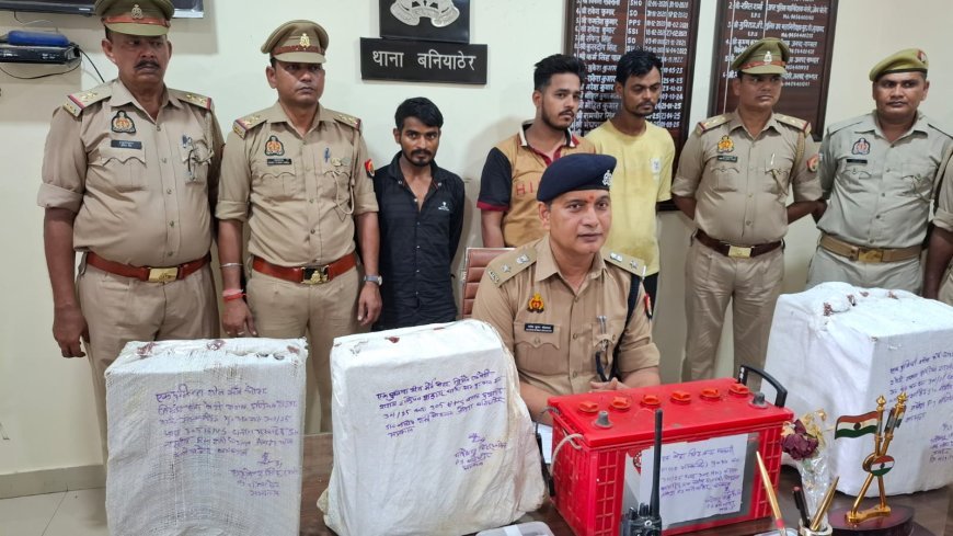 Sambhal : नशे की लत में चोरी करने वाला गिरफ्तार, शराब ठेके सहित दो चोरियों का खुलासा