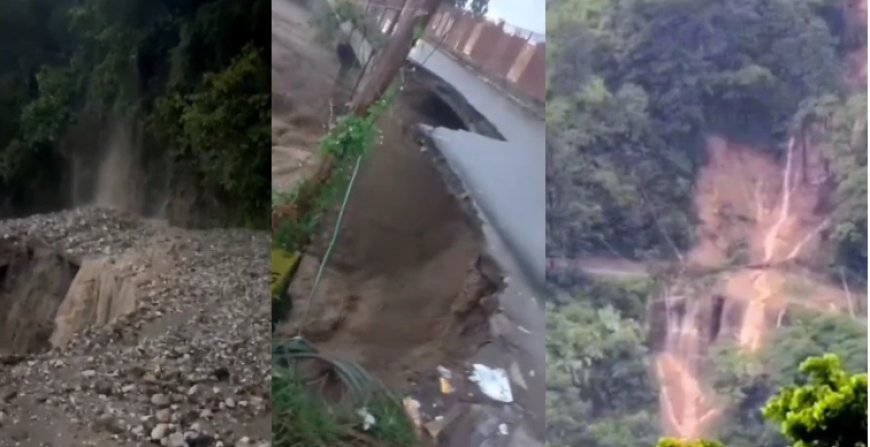 Mussoorie : मसूरी में बारिश का तांडव- सड़कें टूटीं, मकान ढहे, जनजीवन ठप