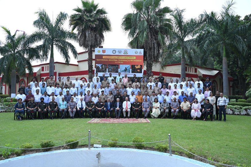 Lucknow : प्रदेश के 34 भूकम्प आपदा के प्रति संवेदनशील जनपदों के साथ संगोष्ठी सह टेबल टॉप अभ्यास का आयोजन