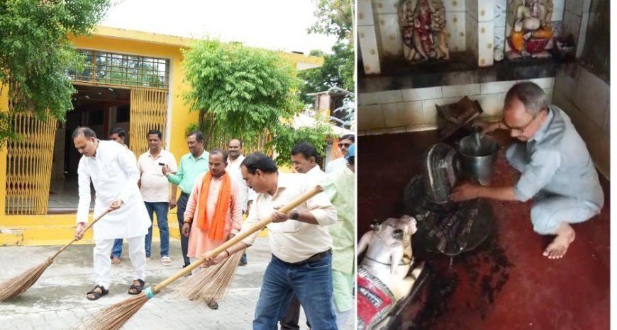 Hardoi : विधायक ने सेवा पखबाड़ा के रूप में मनाया प्रधानमंत्री का जन्मदिन