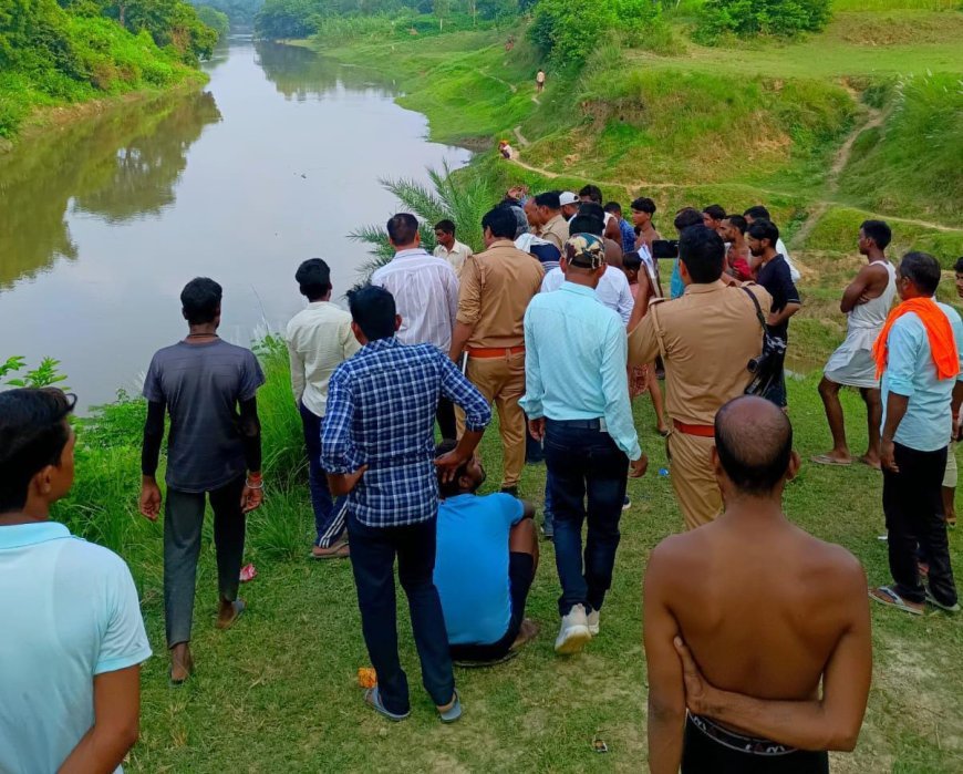 Sitapur : सरायन नदी में 17 वर्षीय किशोर डूबा, एनडीआरएफ का इंतजार