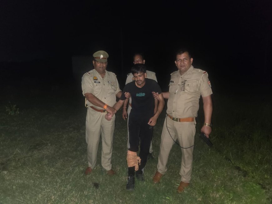 Deoband : देवबंद में गौ तस्करों से पुलिस मुठभेड़, एक घायल, दो फरार, हथियार व उपकरण बरामद