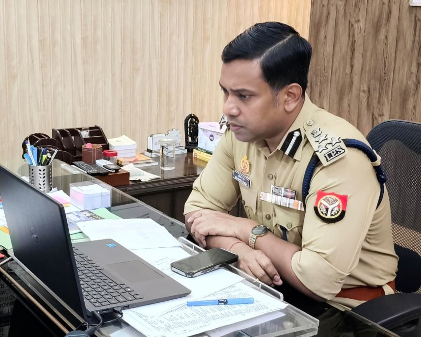 Saharanpur : त्योहारों को शांतिपूर्ण बनाने के लिए पुलिस उपमहानिरीक्षक ने की ऑनलाइन बैठक