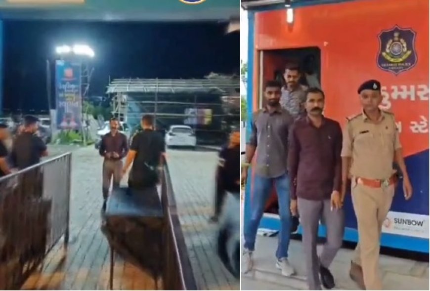 Viral News: वॉकी-टॉकी लेकर दो दिन से वाईपीडी डोम गरबा में घूम रहा था युवक नकली सब इंस्पेक्टर, बाउंसरों से कहा- मैं...., देखें पूरा वीडियो। 