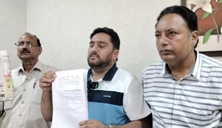 Saharanpur : शत्रु संपत्ति से मुक्ति के बाद पत्रकार अजित चौधरी ने 5 लाख रुपये और 1000 गज जमीन की फिरौती मांगी