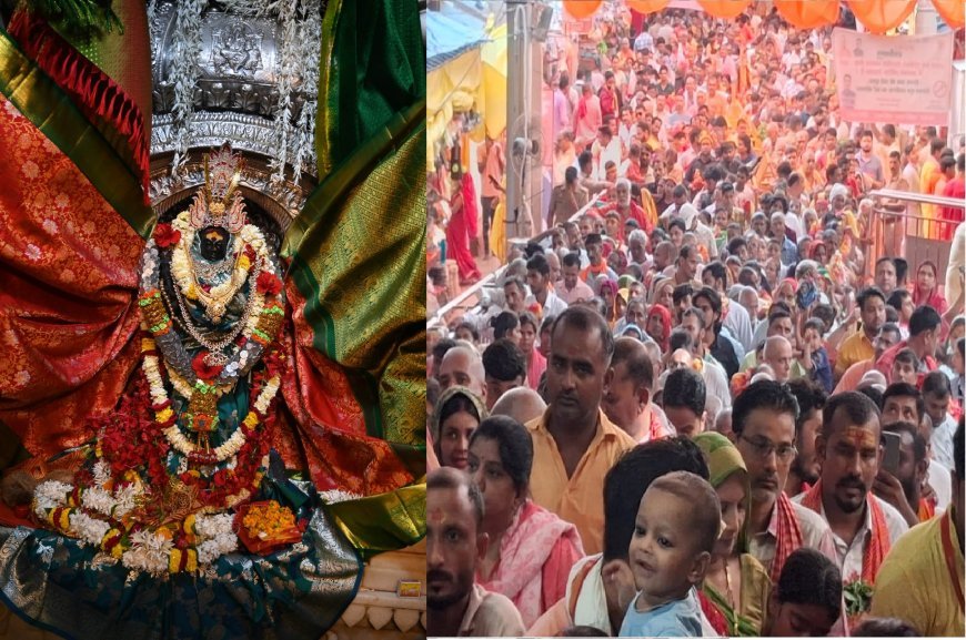 Lucknow : योगी सरकार में सनातन का महापर्व नवरात्रि बना आस्था और विकास का संगम, यूपी के देवी मंदिरों में उमड़ रहे लाखों श्रद्धालु