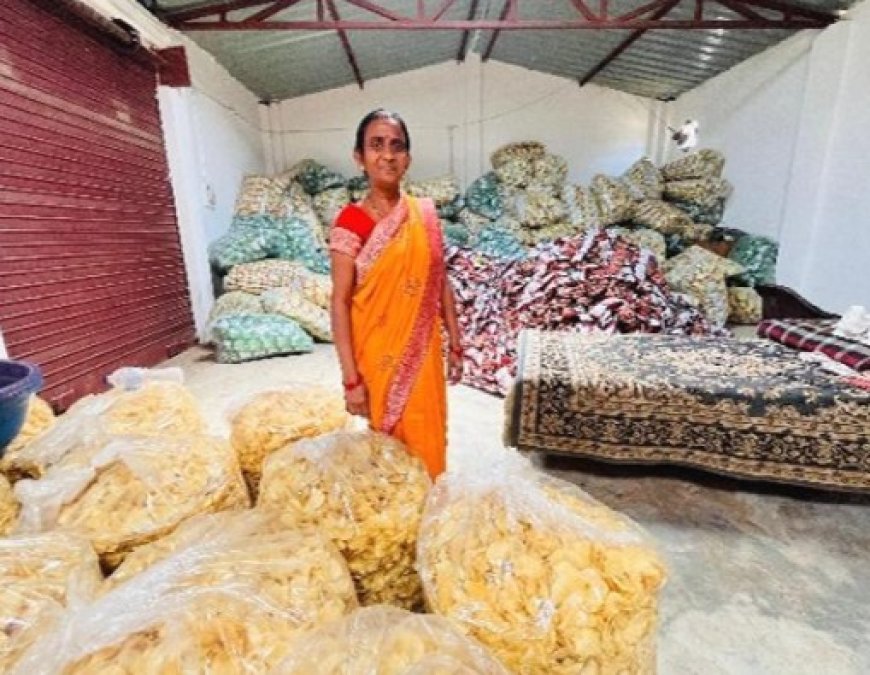 Lucknow : मिशन शक्ति-6 - योगी सरकार ने किया सहयोग, टेलर से उद्यमी बनीं मीरजापुर की शशिबाला