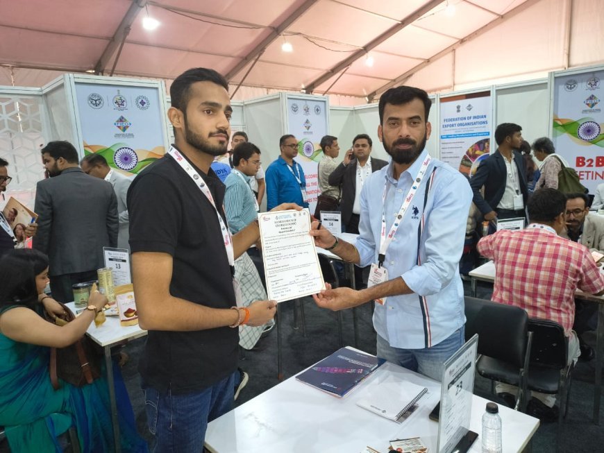 Greater Noida : यूपीआईटीएस 2025 - यूपीआईटीएस में योगी सरकार का ट्रांसपेरेंट बी2बी मॉडल बना मिसाल, विदेशी बॉयर्स संग बिजनेस की नई उड़ान 