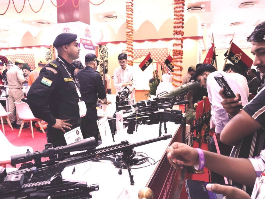 Greater Noida : यूपीआईटीएस-2025 - योगी सरकार की स्मार्ट पुलिसिंग का दबदबा देखने उमड़ रहे देश और विदेश के विजिटर्स