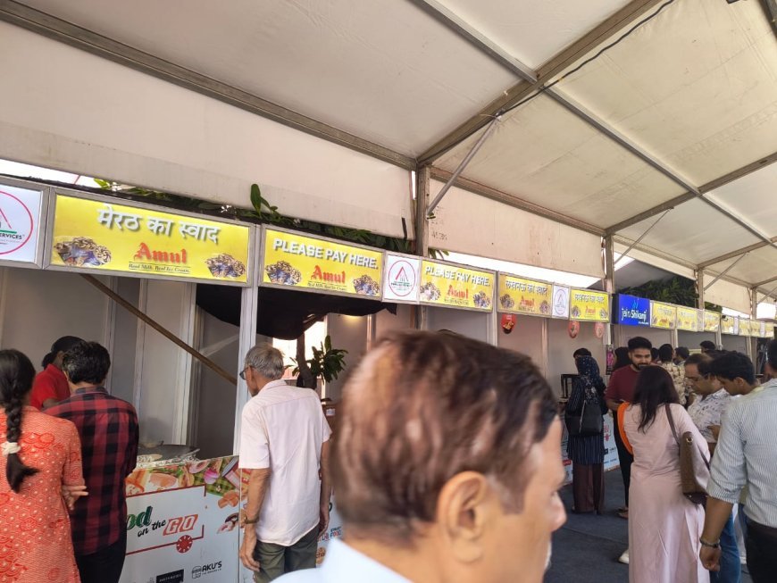 Greater Noida : यूपीआईटीएस 2025 - यूपी इंटरनेशनल ट्रेड शो में ‘यूपी का स्वाद' बेमिसाल, जायकों के संग उमड़ी भीड़