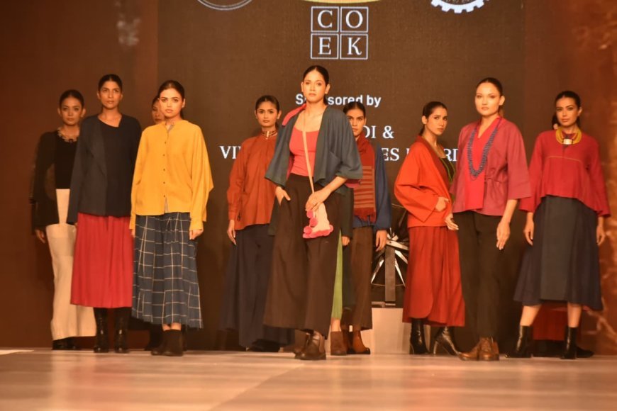 Greater Noida : यूपीआईटीएस 2025 में दिखी खादी की दमक- फैशन शो में खादी की बुनावट और आधुनिक डिज़ाइन का शानदार मेल देखने को मिला