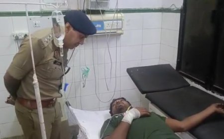 Sambhal : सम्भल में पुलिस मुठभेड़, ₹25 हज़ार का इनामी बदमाश अरशद गिरफ्तार