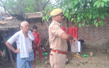 Hardoi : हरपालपुर में चोरों ने बाउंड्री कूदकर की चोरी, नकदी और जेवर ले गए, पुलिस ने जल्द खुलासे का किया वादा