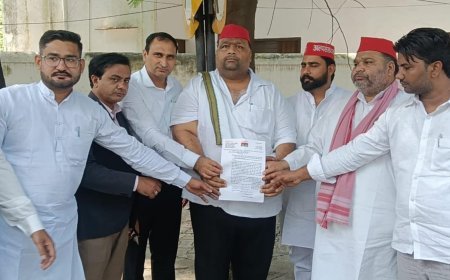 Saharanpur : सांसद इकरा हसन के खिलाफ अभद्र भाषा के इस्तेमाल पर समाजवादी पार्टी का प्रतिनिधिमंडल एसएसपी व डीआईजी से मिला