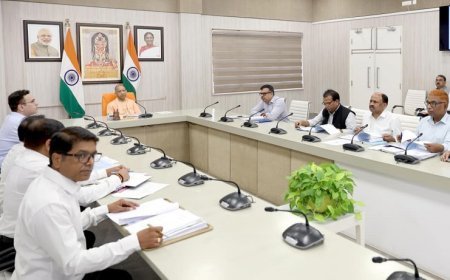 Lucknow: जल संकट को लेकर मुख्यमंत्री ने जताई गहरी चिंता, कहा- चेकडैम, तालाब निर्माण और ब्लास्टकूप राष्ट्रीय आवश्यकता है।