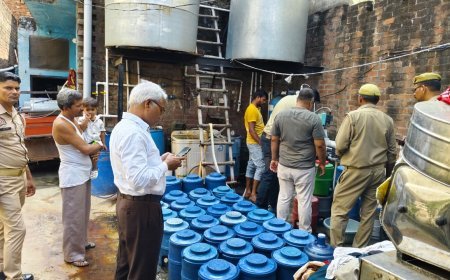 Sambhal : सम्भल में बिना अनुमति चल रहे दो पानी के प्लांटों पर सिटी मजिस्ट्रेट की छापेमारी, संचालकों में मचा हड़कंप