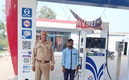 Deoband : नो-हेलमेट, नो-फ्यूल- पेट्रोल पंपों पर तैनात रहे पुलिसकर्मी, बिना हेलमेट वापस लौटाए बाइक चालक, नहीं मिला तेल