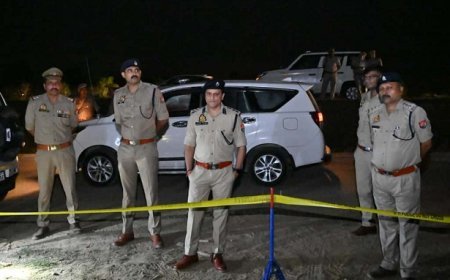 Saharanpur: पुलिस मुठभेड़ में ₹1 लाख का इनामी बदमाश ढेर, थाना प्रभारी घायल। 
