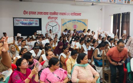 Sitapur : सपनों को उड़ान भरने के लिए खुले आसमान की जरूरत होती है- बबीता चौहान