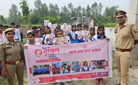 Hardoi : मिशन शक्ति अभियान के तहत छात्राओं को शिखाये गए आत्म सुरक्षा के गुण