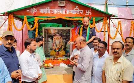 Hardoi: नारद मुनि से  हुई मुलाकात ने बाल्मीकि को भगवान राम का परम भक्त  बना दिया- अजीत सिंह बब्बन 