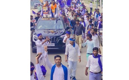 Sitapur : लहरपुर में भीम आर्मी भारत एकता मिशन का बहुजन भाईचारा सम्मेलन